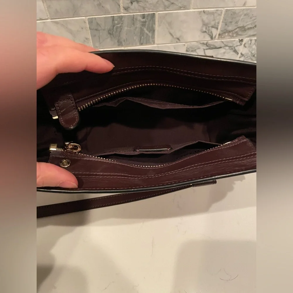 Coach Swagger 21 Pebbled Satchel - Picture 5 of 10